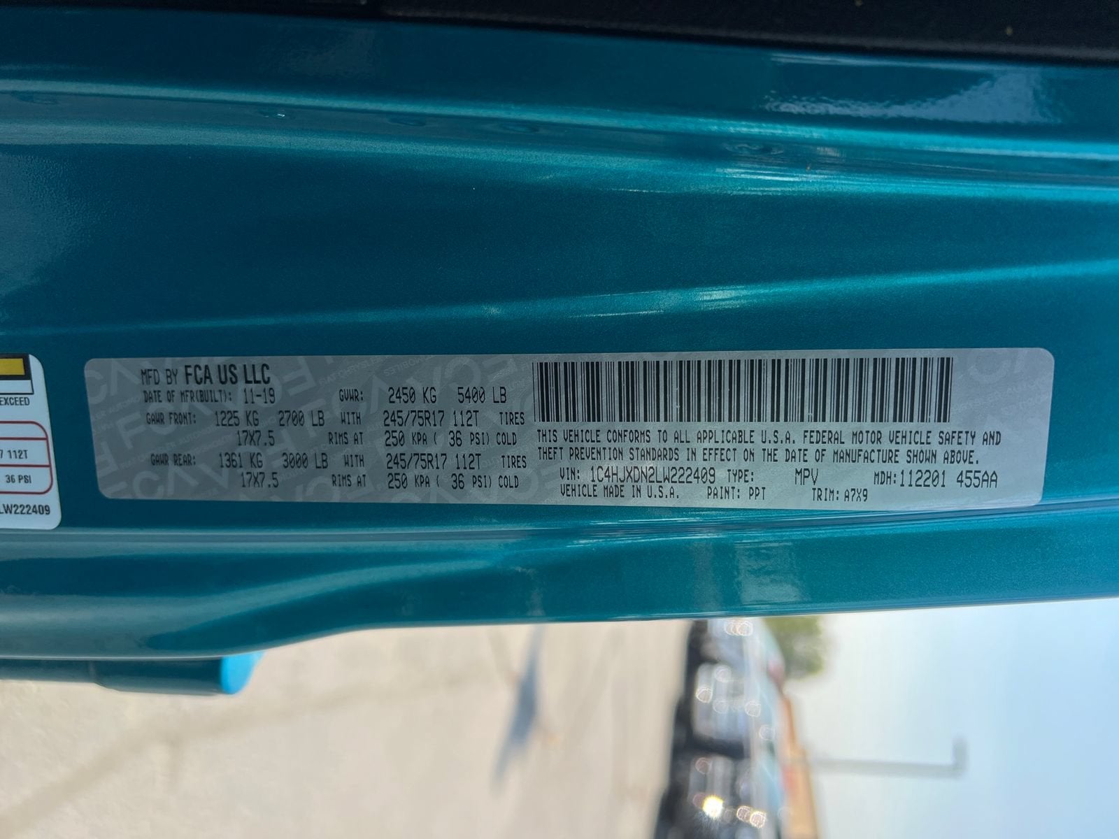 2020 Jeep Wrangler Unlimited Sport S