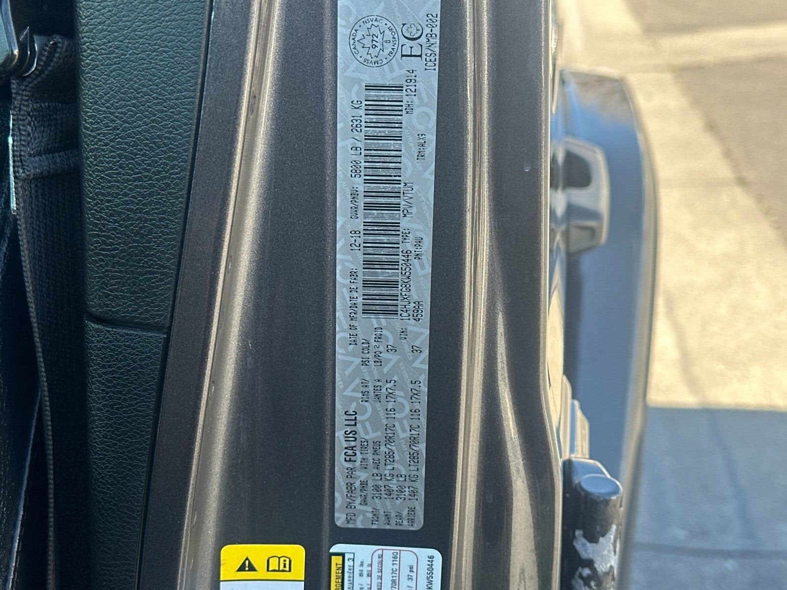 2019 Jeep Wrangler Unlimited Rubicon