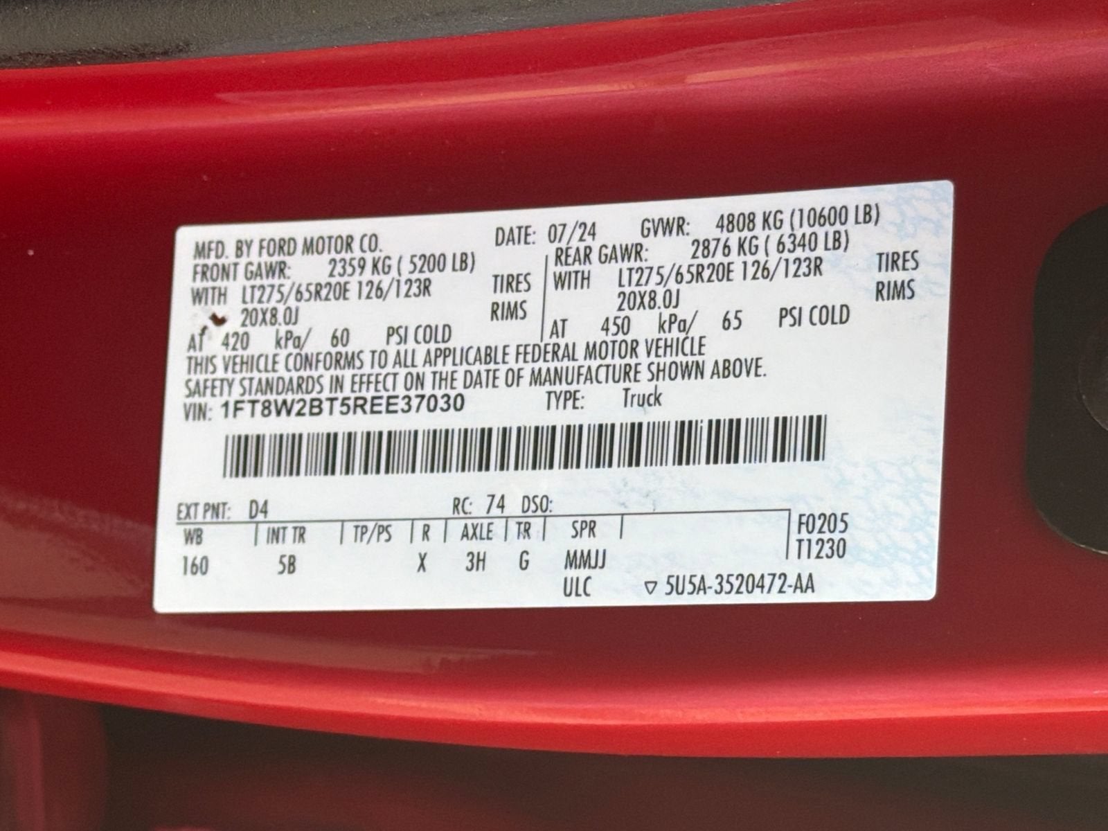 2024 Ford Super Duty F-250 SRW XL