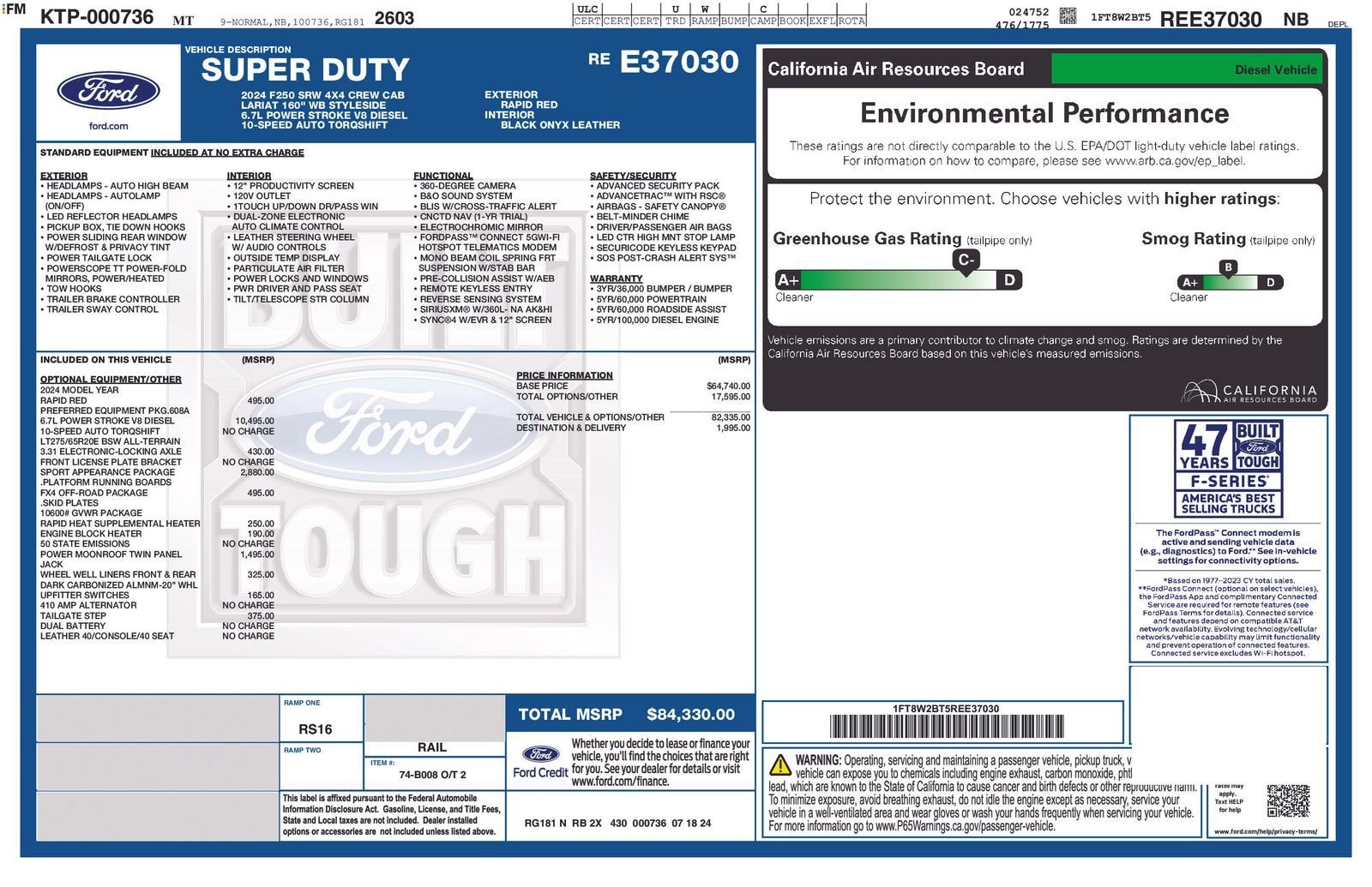 2024 Ford Super Duty F-250 SRW XL