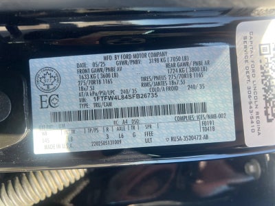 2025 Ford F-150 Tremor