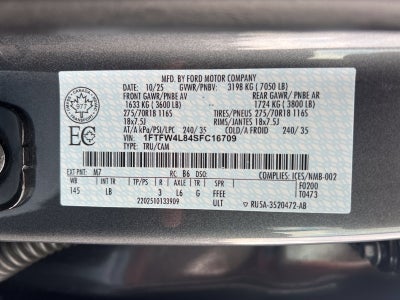2025 Ford F-150 Tremor