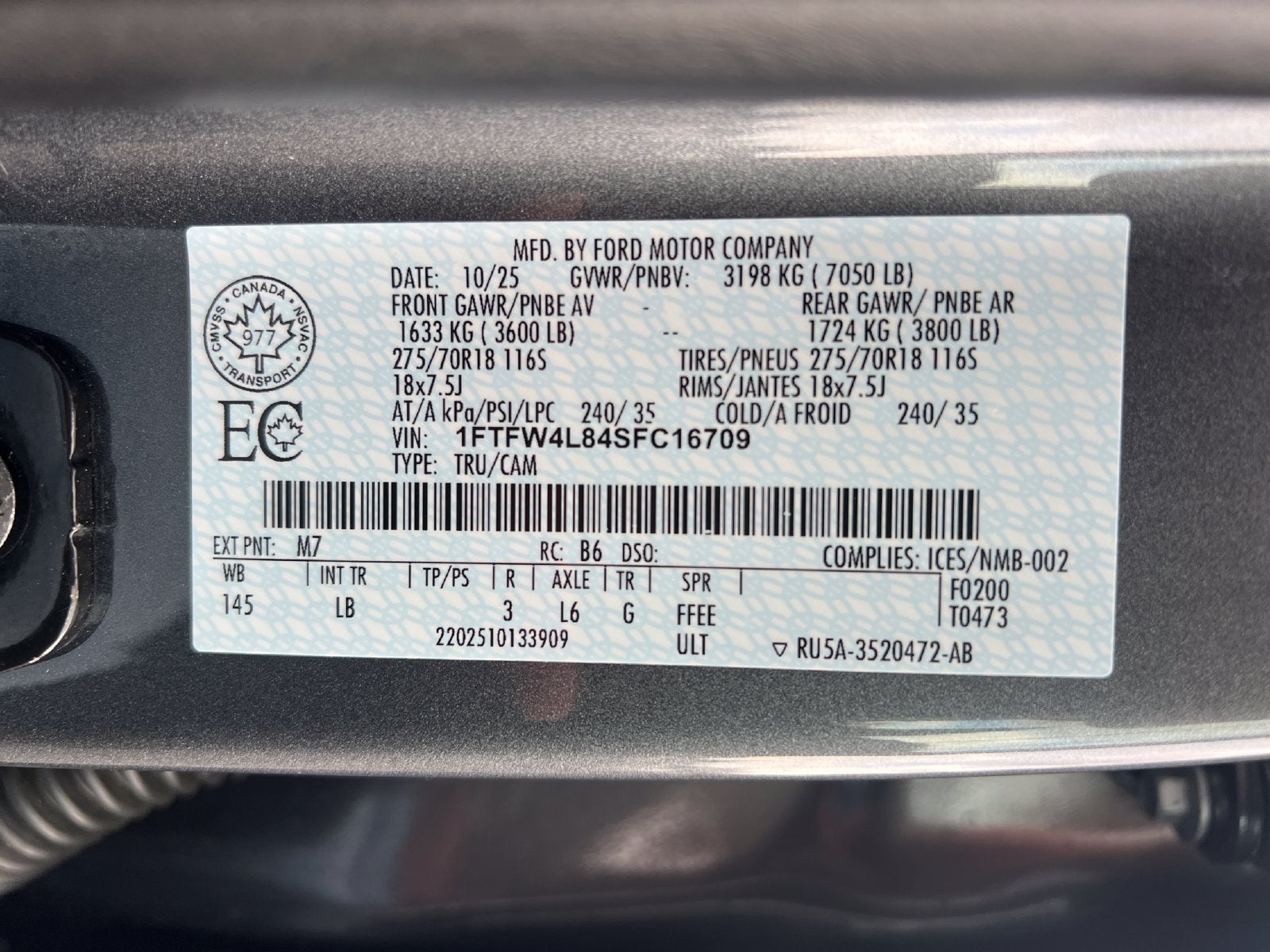 2025 Ford F-150 Tremor