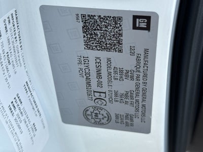 2021 Chevrolet Corvette Stingray 3LT