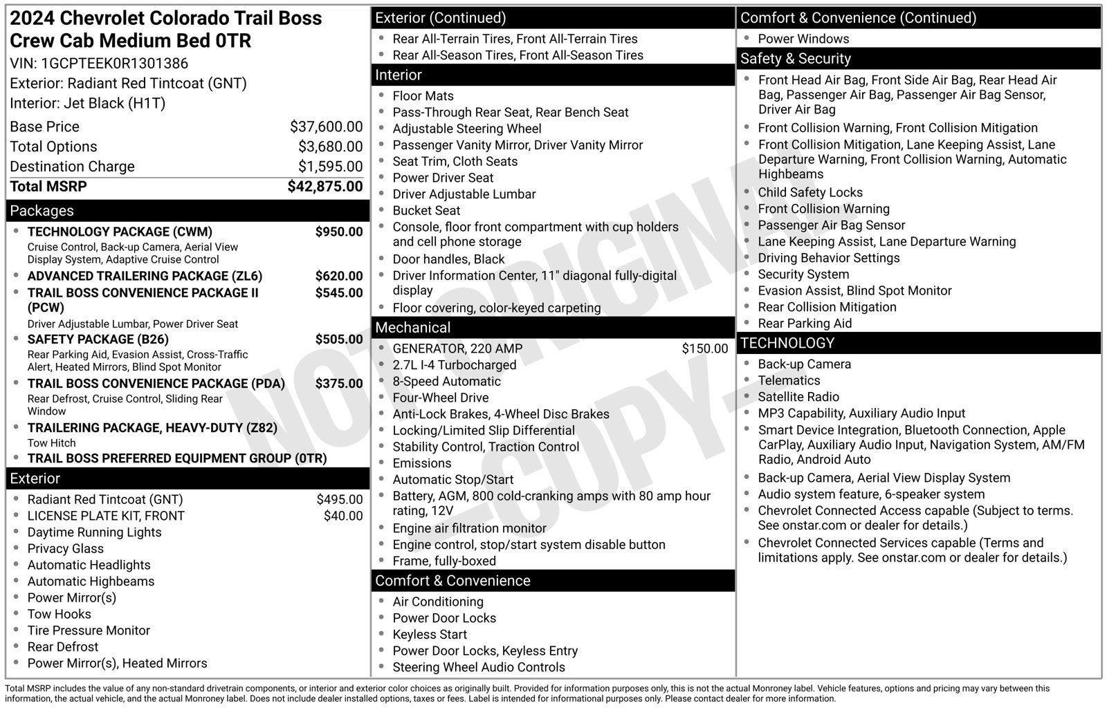 2024 Chevrolet Colorado Trail Boss