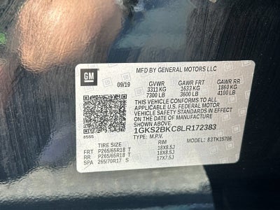 2020 GMC Yukon SLT