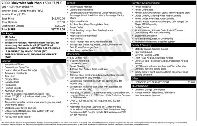 2009 Chevrolet Suburban LT w/2LT