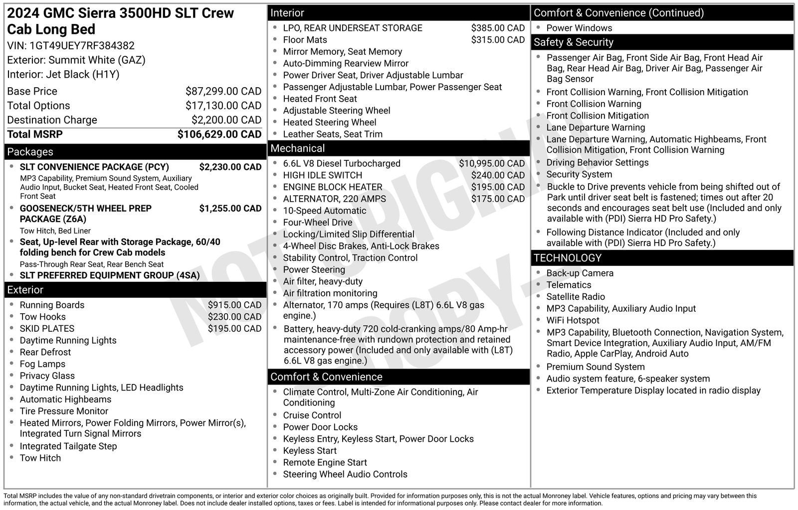 2024 GMC Sierra 3500 HD SLT