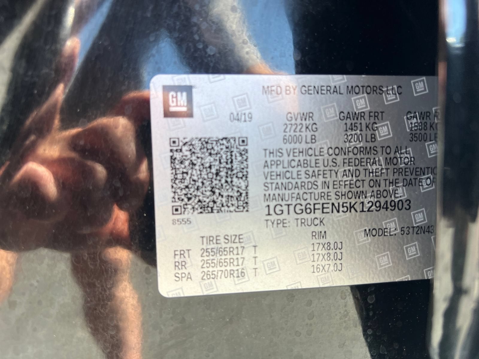2019 GMC Canyon 4WD All Terrain w/Cloth