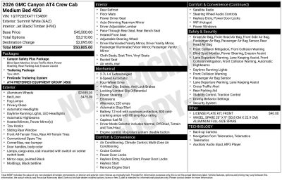 2026 GMC Canyon AT4