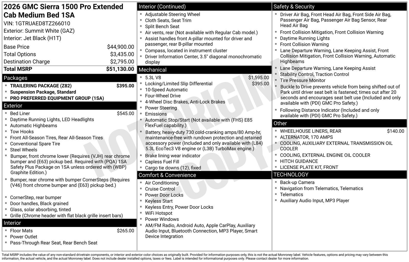 2026 GMC Sierra 1500 Pro