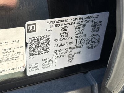 2021 Cadillac Escalade Sport Platinum