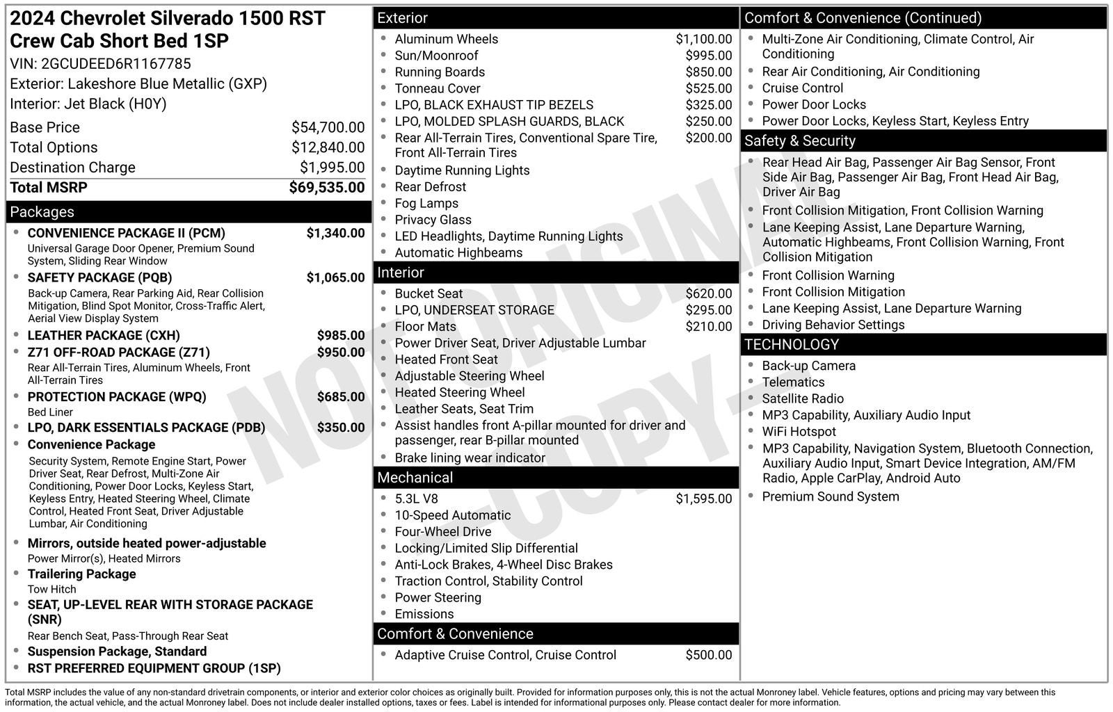 2024 Chevrolet Silverado 1500 RST