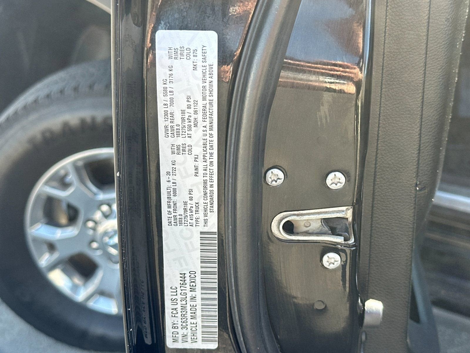 2020 RAM 3500 Laramie