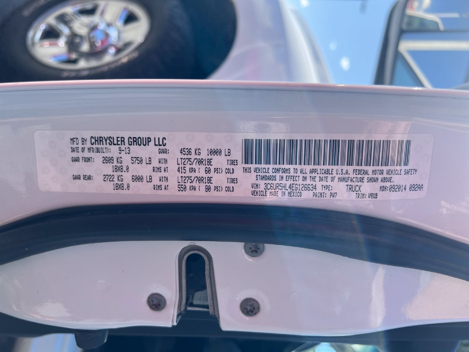 2014 RAM 2500 Tradesman