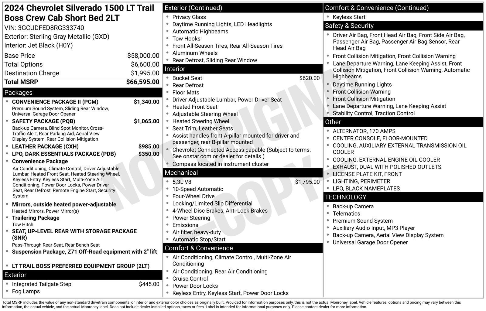 2024 Chevrolet Silverado 1500 LT Trail Boss