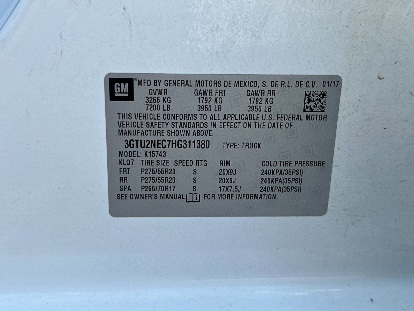 2017 GMC Sierra 1500 SLT
