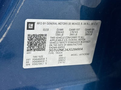 2018 GMC Sierra 1500 SLT