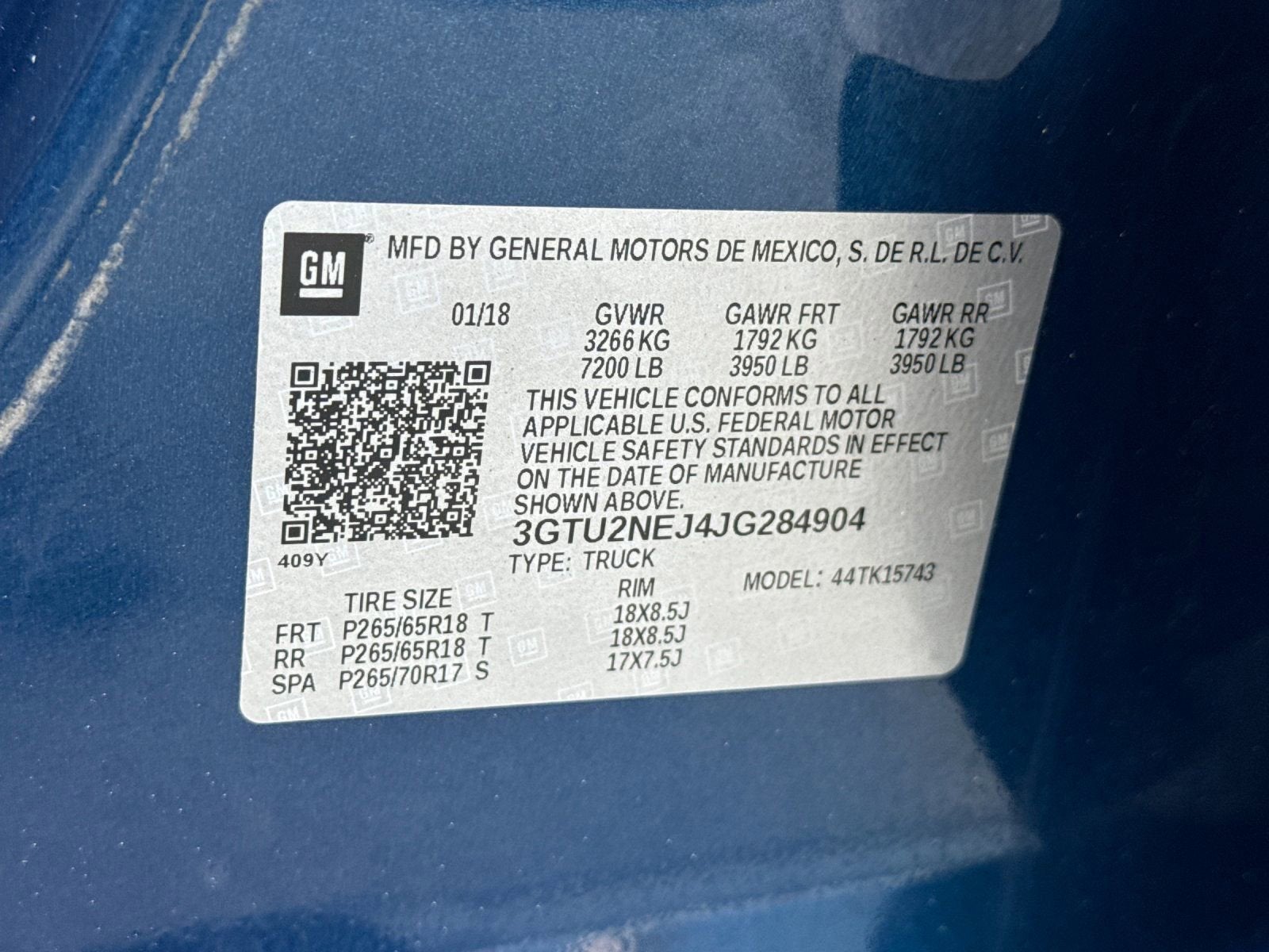 2018 GMC Sierra 1500 SLT