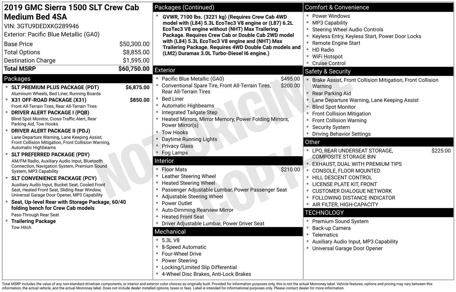 2019 GMC Sierra 1500 SLT