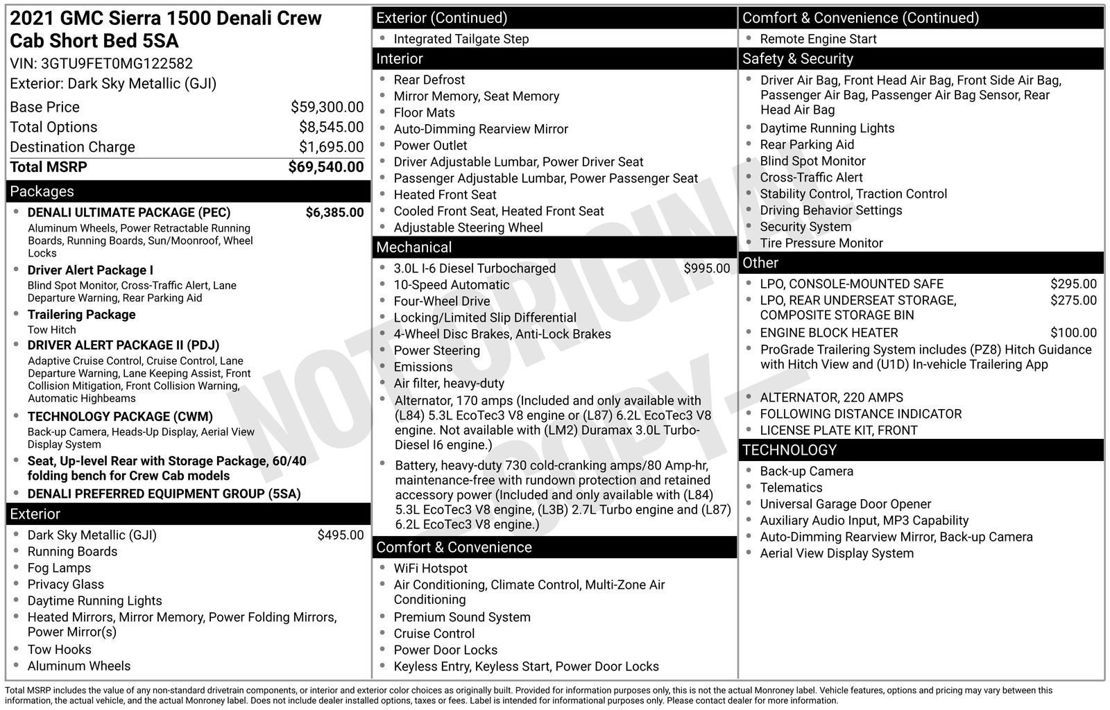 2021 GMC Sierra 1500 Denali