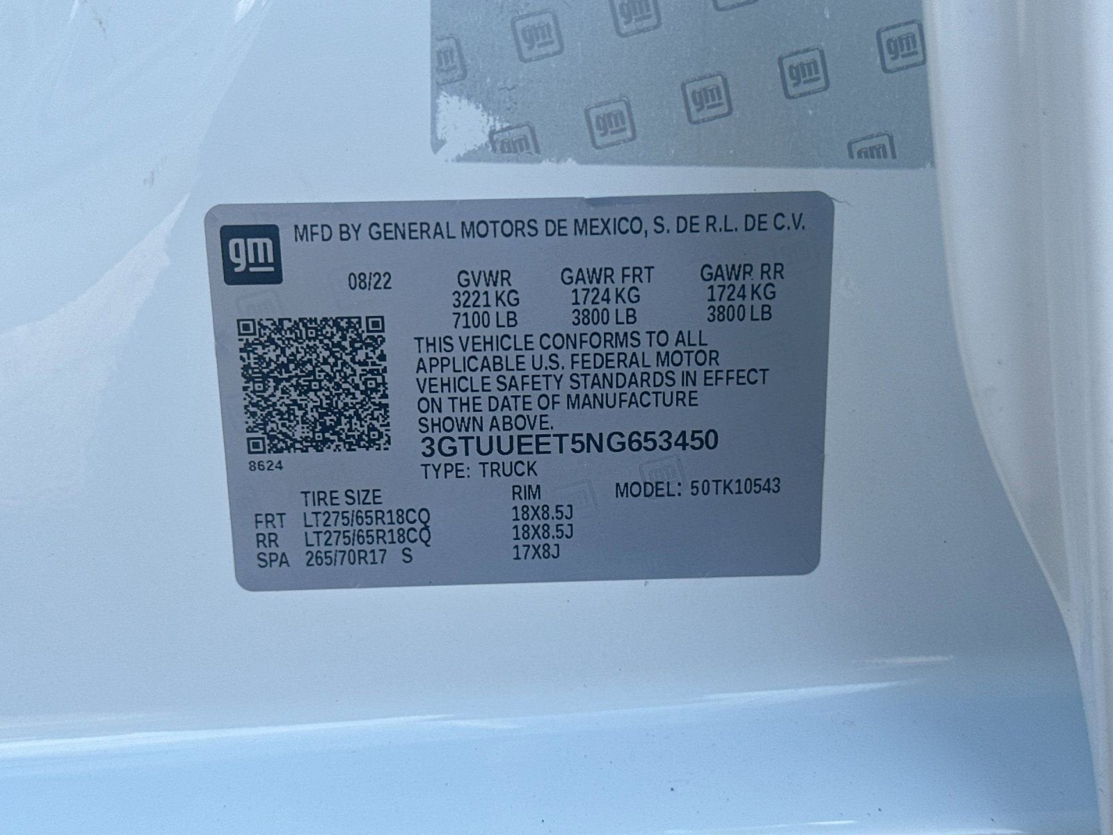 2022 GMC Sierra 1500 AT4