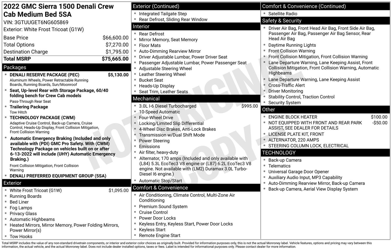 2022 GMC Sierra 1500 Denali