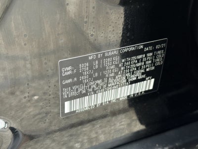 2021 Subaru Outback Limited XT