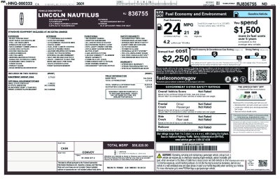 2024 Lincoln Nautilus Reserve