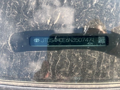 2022 Toyota Corolla SE