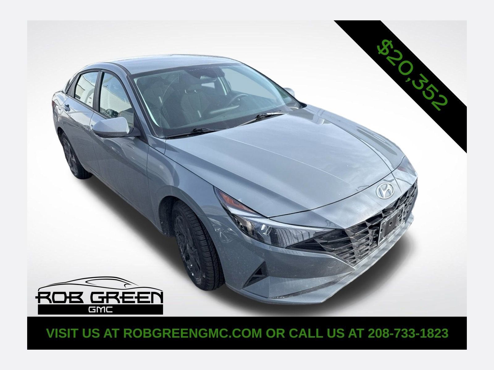 2022 Hyundai Elantra Hybrid Blue