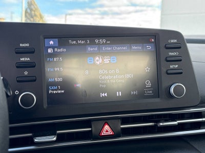 2022 Hyundai Elantra Hybrid Blue