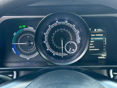 2022 Hyundai Elantra Hybrid Blue