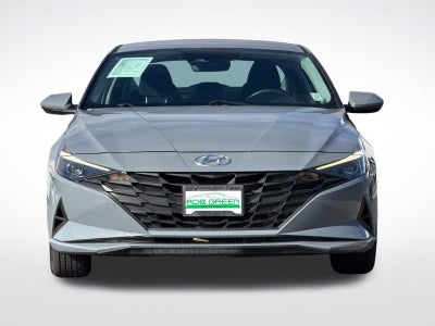2022 Hyundai Elantra Hybrid Blue
