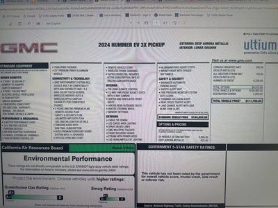 2024 GMC HUMMER EV Pickup 3X