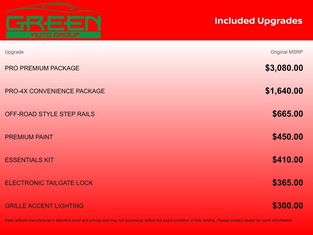 2026 Nissan Frontier PRO-4X
