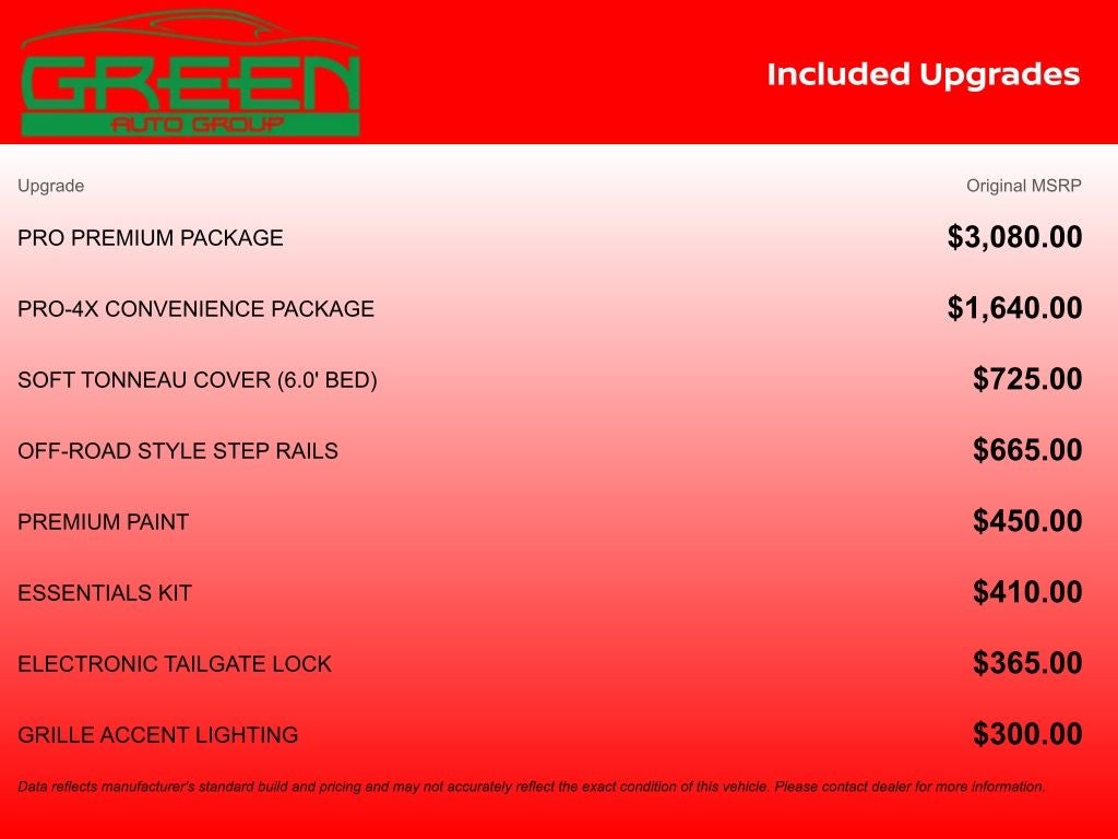 2026 Nissan Frontier PRO-4X