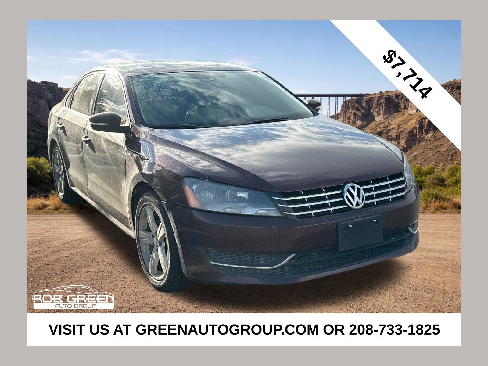 2013 Volkswagen Passat TDI SE w/Sunroof