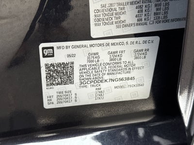 2022 Chevrolet Silverado 1500 LT LT1