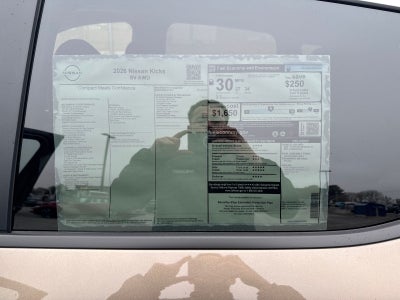 2026 Nissan Kicks SV