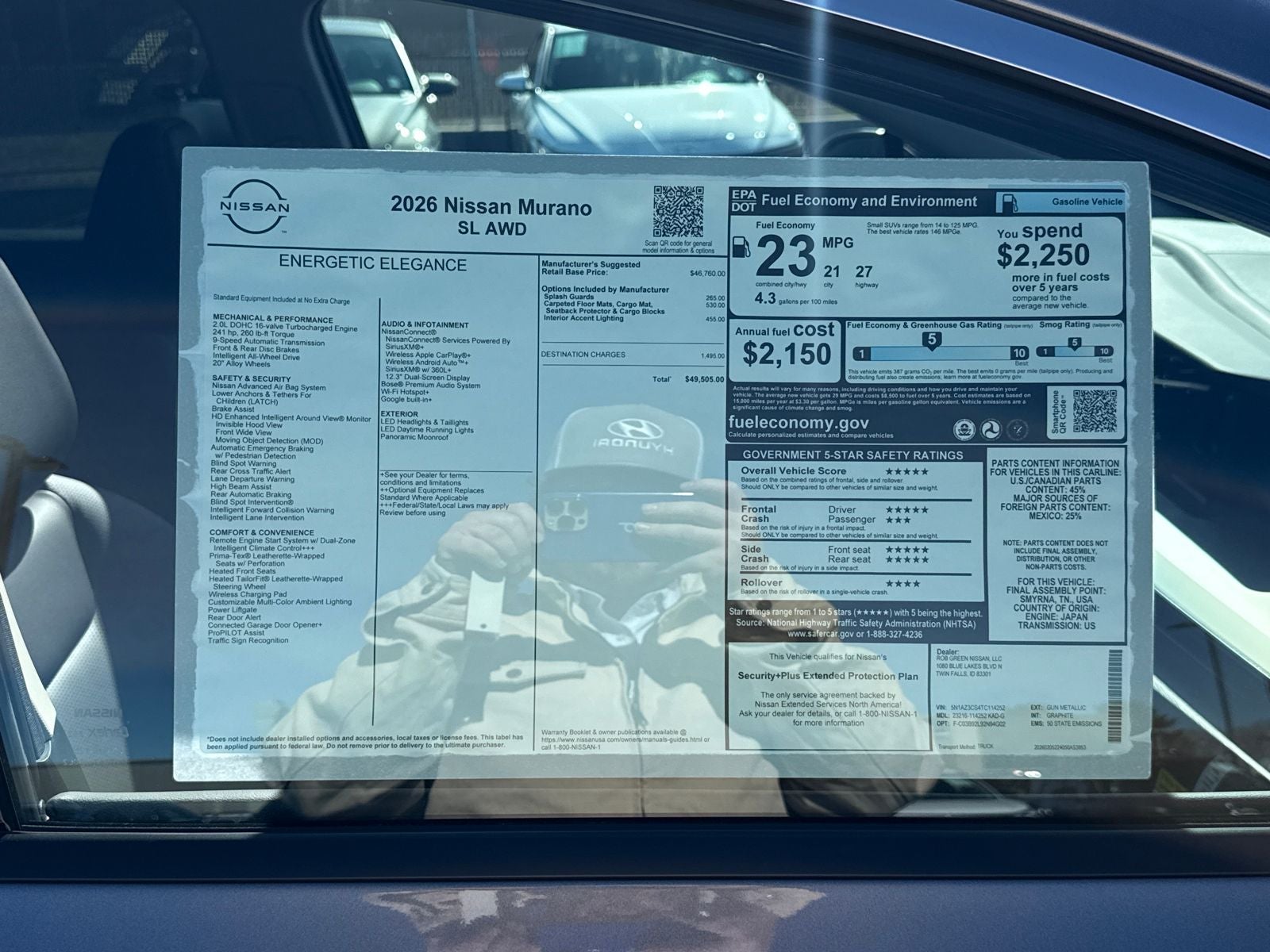 2026 Nissan Murano SL