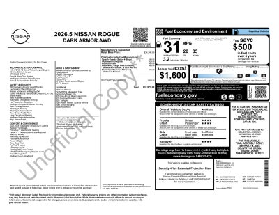 2026 Nissan Rogue SV