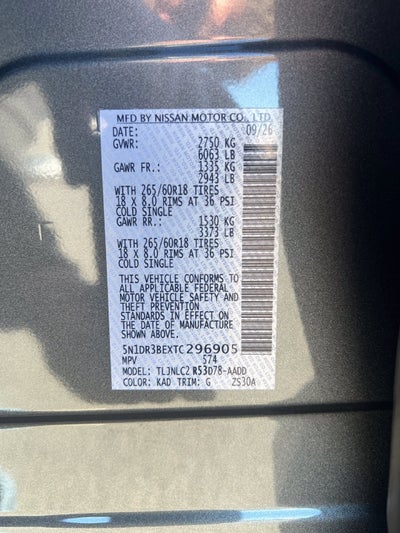 2026 Nissan Pathfinder Rock Creek