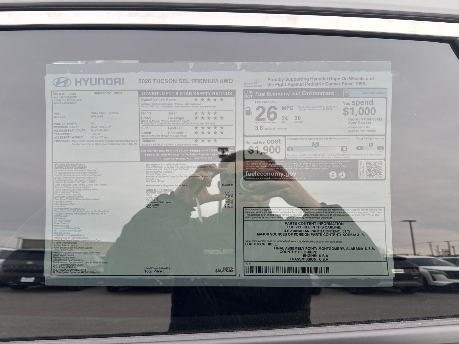 2026 Hyundai Tucson SEL Premium