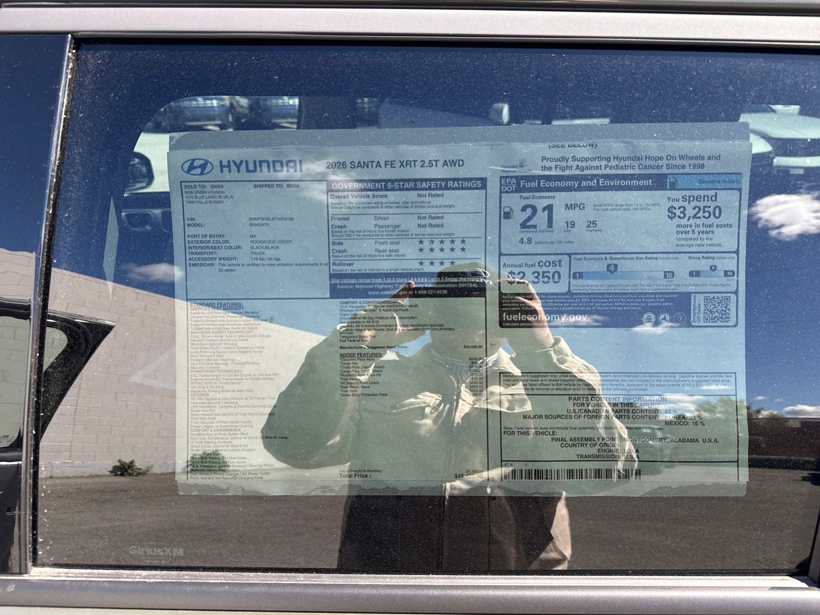 2026 Hyundai Santa Fe XRT