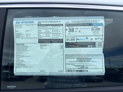 2026 Hyundai Tucson Hybrid Blue SE