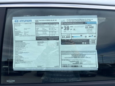 2026 Hyundai Tucson Hybrid Blue SE