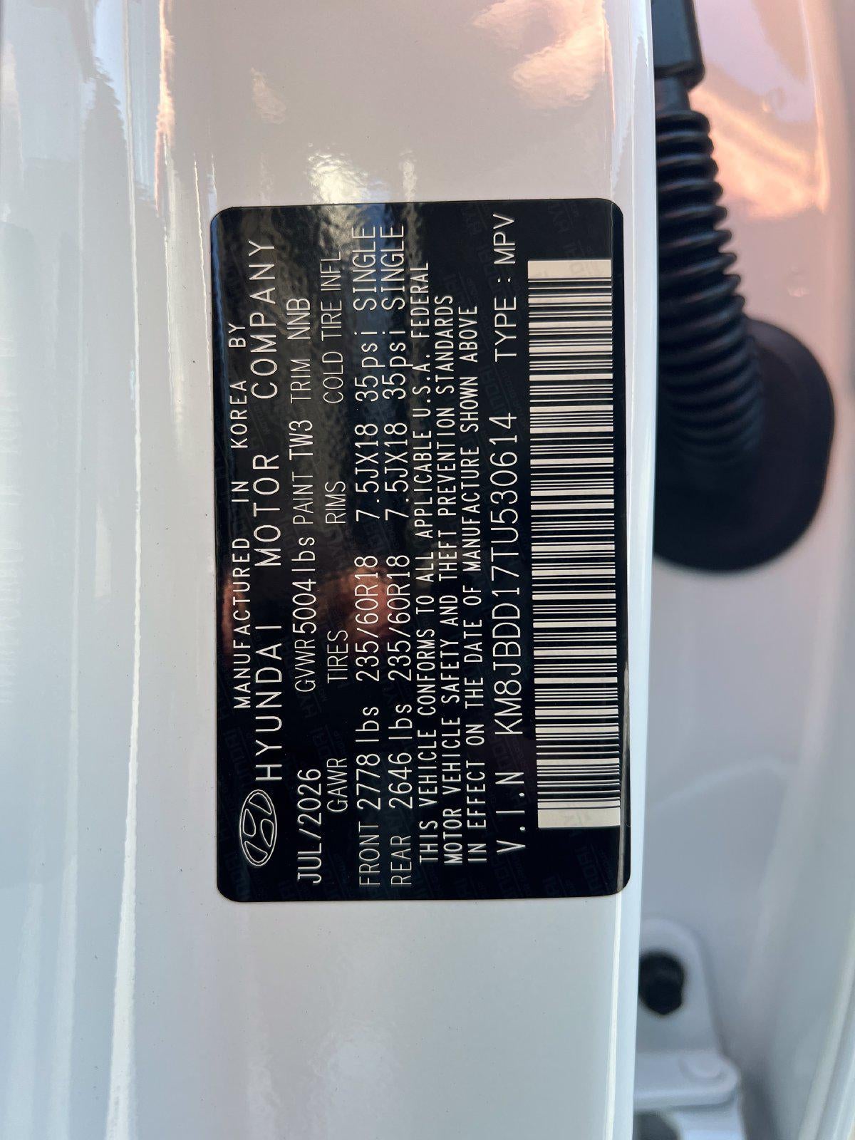2026 Hyundai Tucson Hybrid SEL
