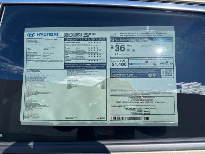 2026 Hyundai Tucson Hybrid SEL Convenience
