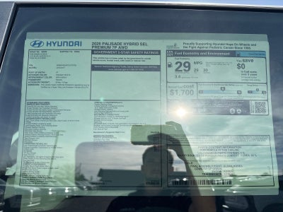2026 Hyundai Palisade Hybrid SEL Premium 7 Passenger